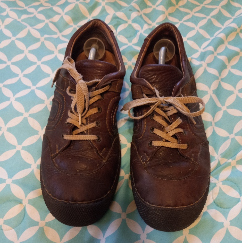 Born men's Leather casual laceup shoes size 14 M